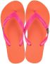 Ipanema Slipper Kids Classic Brasil Orange Pink - Thumbnail 3