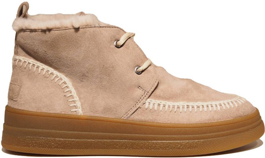 Iqonic Chill 2 Veterschoenen Hoog Taupe