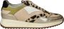 Iqonic Michelle Sneakers Laag Goudkleur - Thumbnail 1