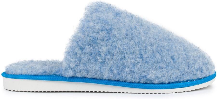 IRE SHOES Dames Pantoffels Wol Blauw