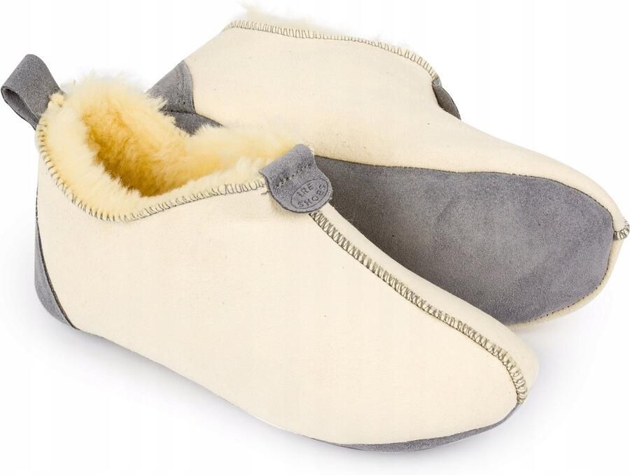 IRE SHOES Dames Pantoffels Wol & Suède Warm & Comfortabel