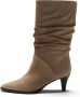 Isabel Bernard IB54005-178 Dames Hoge Laarzen Taupe - Thumbnail 1
