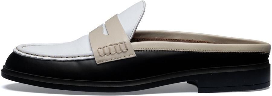 Isabel Bernard Vendôme Blandine Dames Loafers Wit Zwart