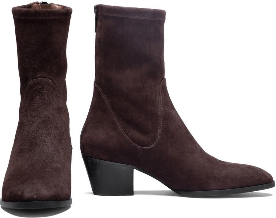 Isabel Bernard Vendôme Dames Schoenen Nylon stretch suède Bruin