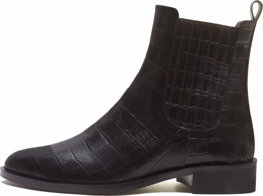 Isabel Bernard Vendôme Dames Chelsea Boots Leer Zwart