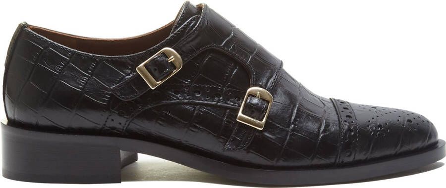 Isabel Bernard Loafers Vendôme Sophie Schnallenschuhe in zwart