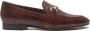 Isabel Bernard Loafers & ballerina schoenen Vendôme Fleur Calfskin Leather Loafers in bruin - Thumbnail 1