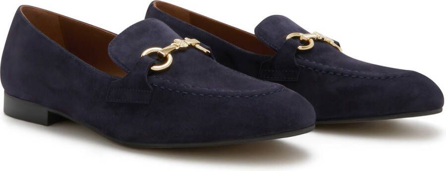 Isabel Bernard Vendôme Dames Loafers Leer;Suède Blauw