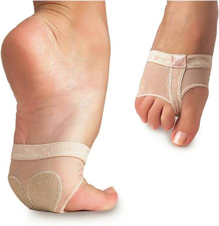 IsaDora Foot Undies Teenloze Dansschoenen Gymnastiek Jongeren Ciel