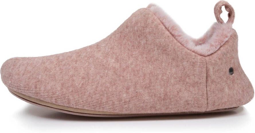 Isotoner Dames Pantoffel Rose Chiné
