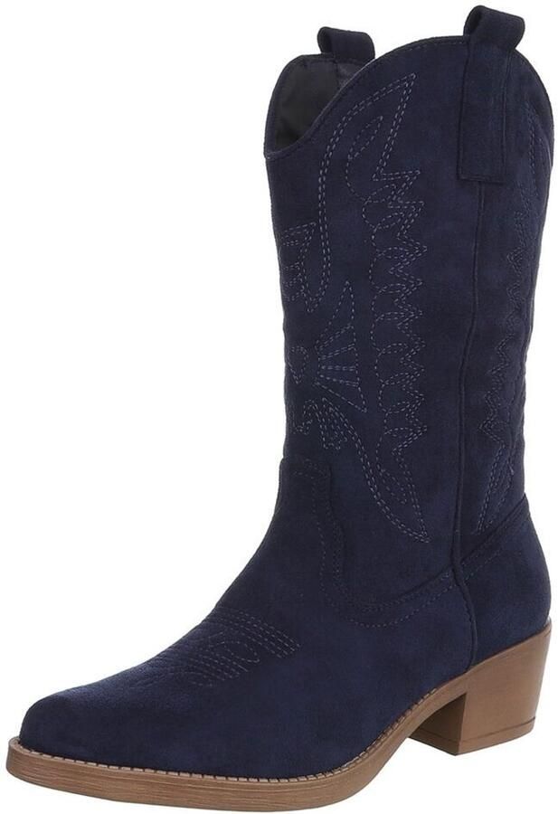 Italy Design Dames cowboylaars hoge schacht casual gebruik