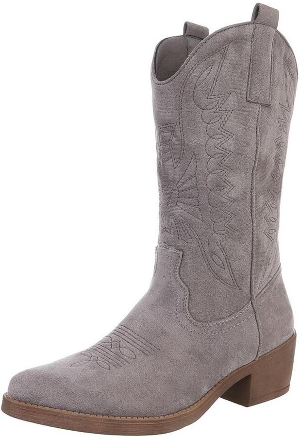 Italy Design Dames cowboylaars hoge schacht casual gebruik