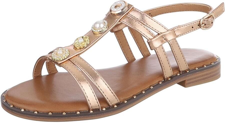 Italy Design Dames sandalen bandjes en gesp dagelijks gebruik