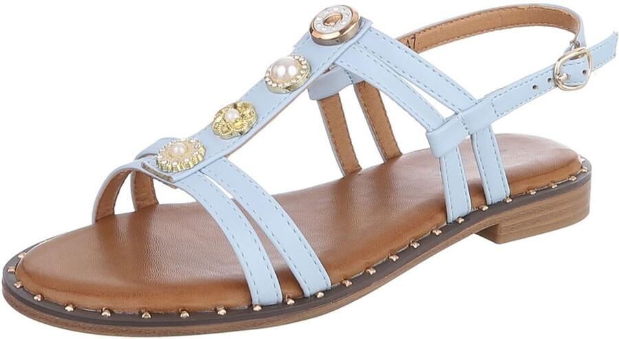 Italy Design Dames sandalen bandjes en gesp dagelijks gebruik