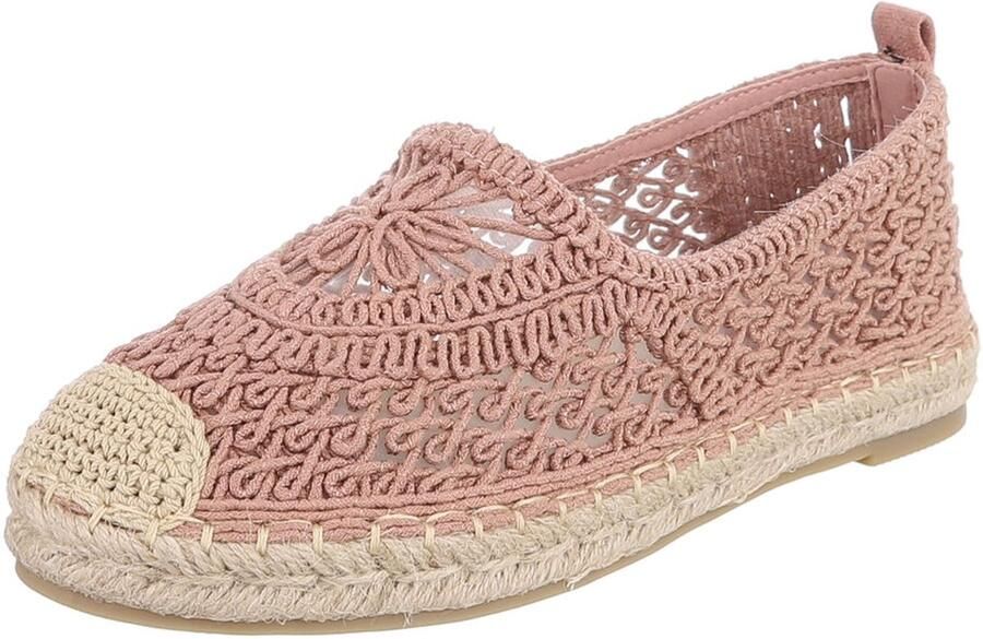 Italy Design Dames slipper met gespen en pareldetail