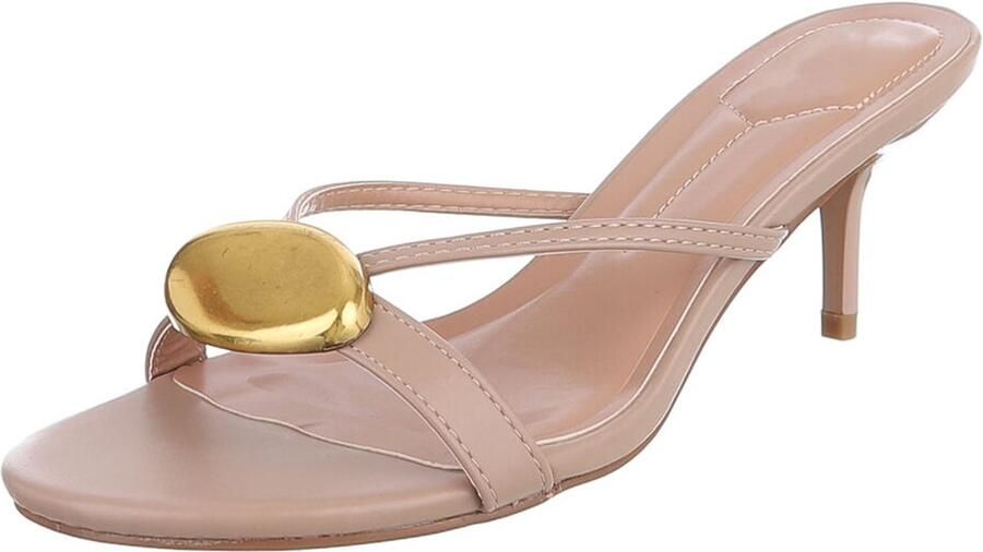 Italy Design Dames slippers hoge hak elegante instapper