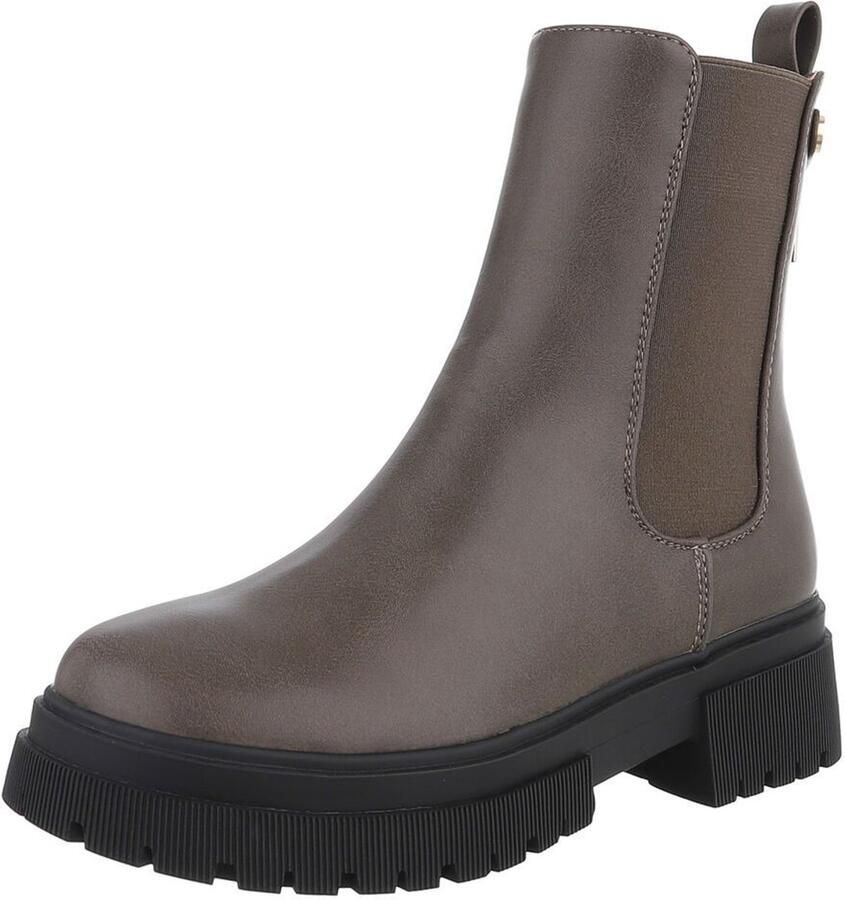 Italy Design Enkellaars Elastische inzet Dames