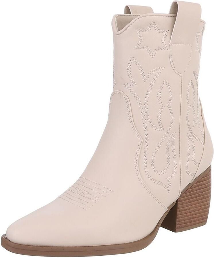 Italy Design Enkellaars Western stijl Dames