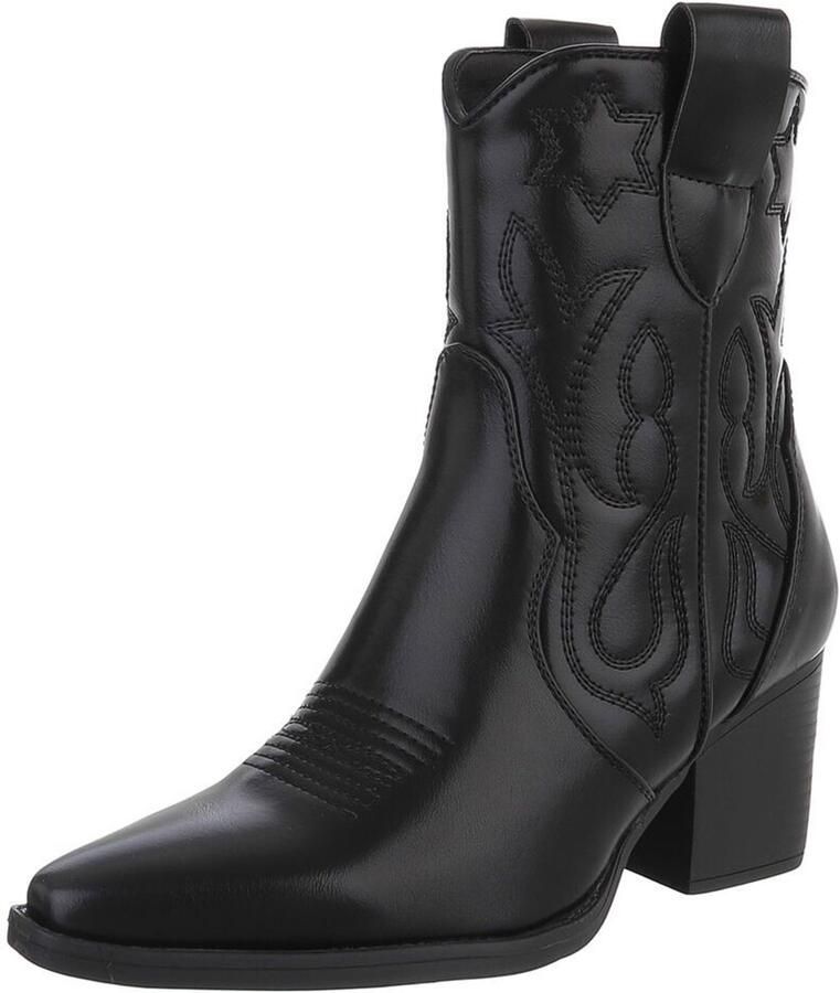 Italy Design Enkellaars Western stijl Dames
