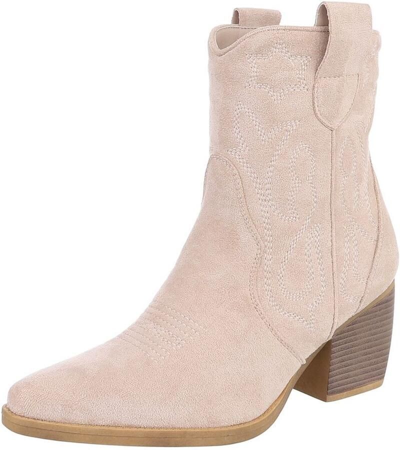 Italy Design Enkellaars Western stijl Dames