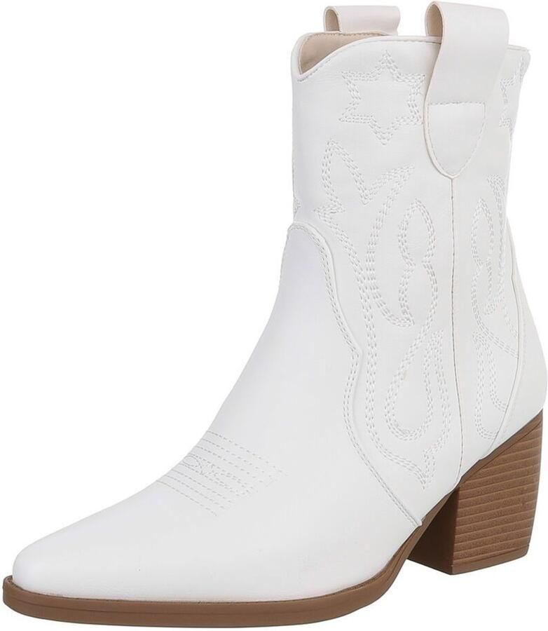 Italy Design Enkellaars Western stijl Dames