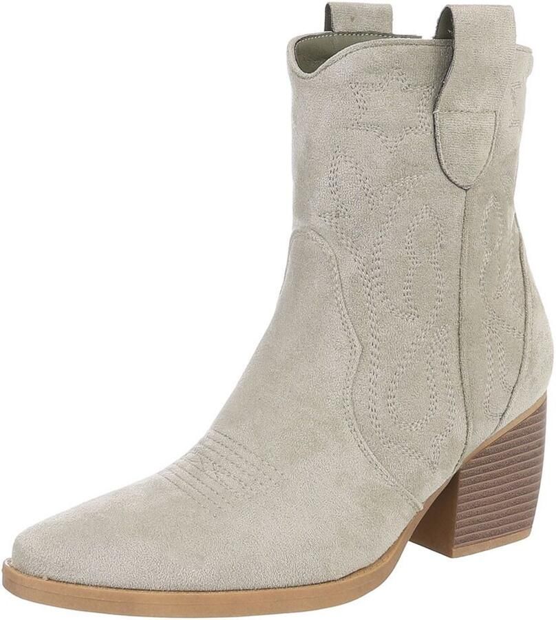 Italy Design Enkellaars Western stijl Dames - Foto 1