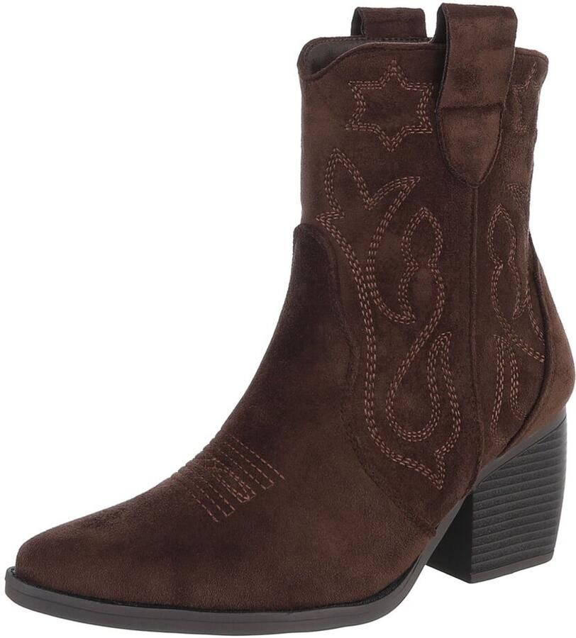Italy Design Enkellaars Westernlook Dames