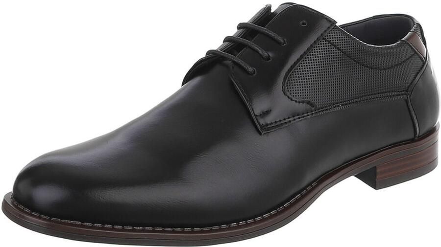 Italy Design Heren nette veterschoen klassiek en comfortabel