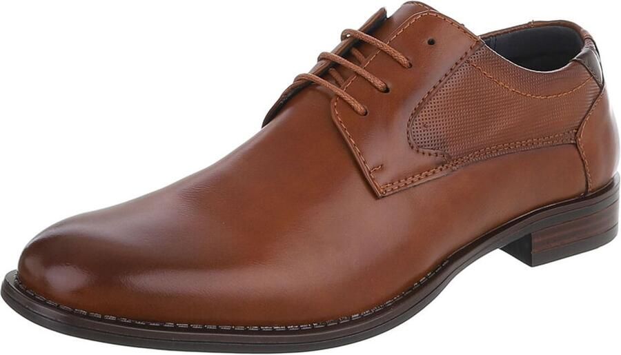 Italy Design Heren nette veterschoen klassiek en comfortabel