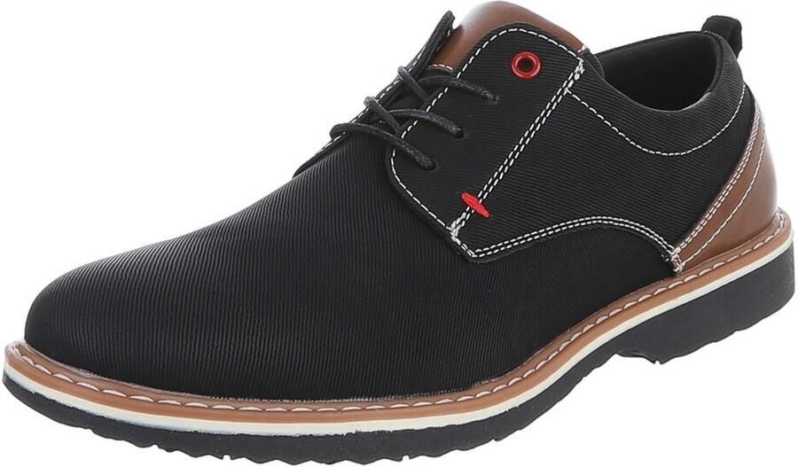 Italy Design Heren Veterschoen Casual Derby Comfort