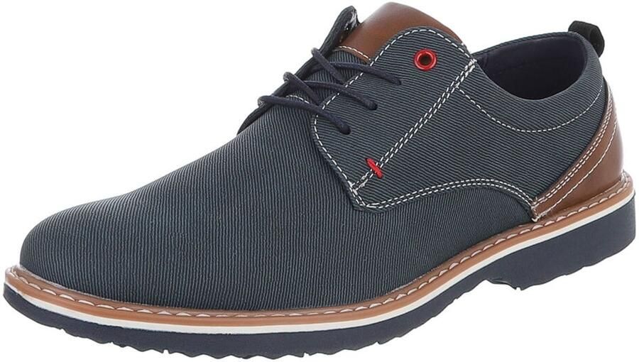Italy Design Heren Veterschoen Casual Derby Comfort