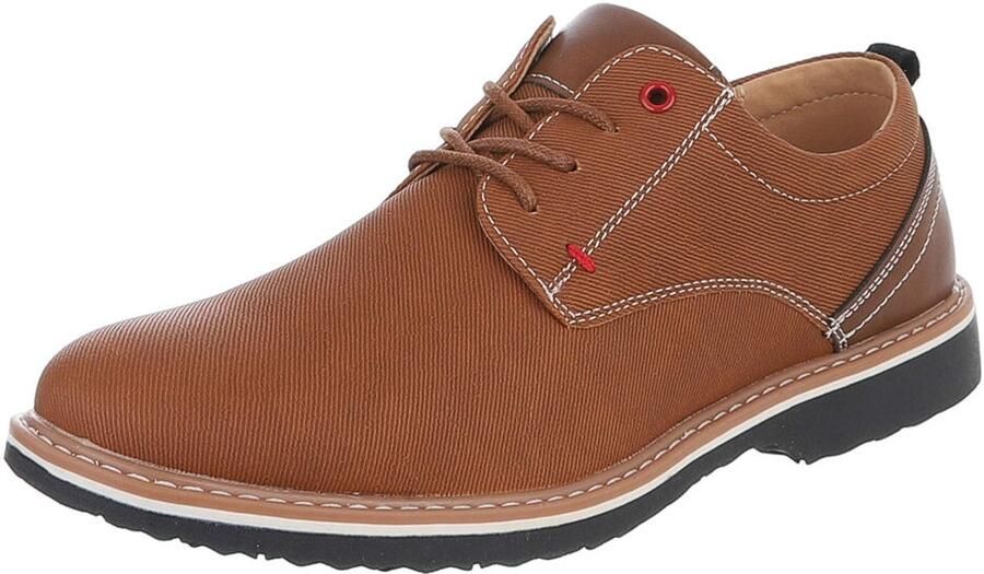Italy Design Heren Veterschoen Casual Derby Comfort