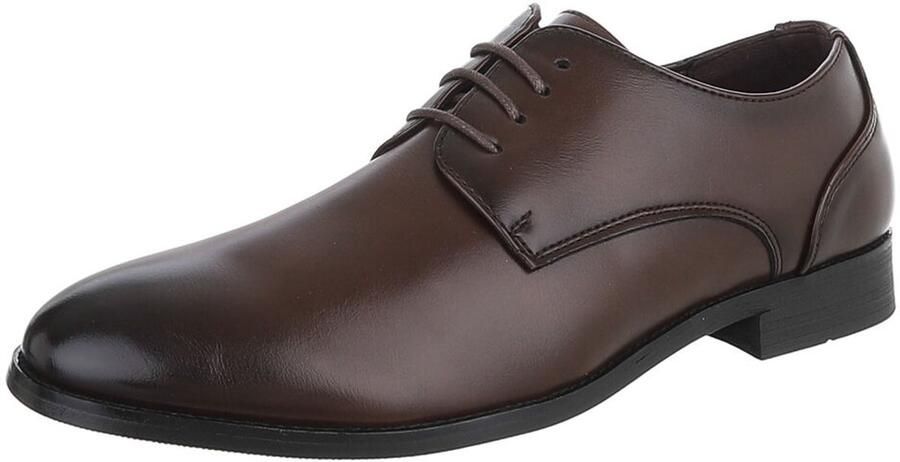 Italy Design Heren Veterschoen Klassiek Lage Model Formeel