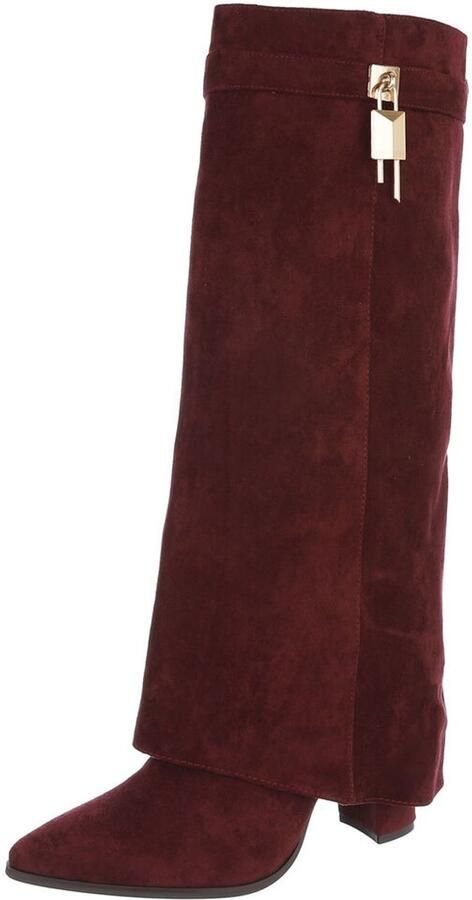 Italy Design Hoge laars Slanke schacht Dames