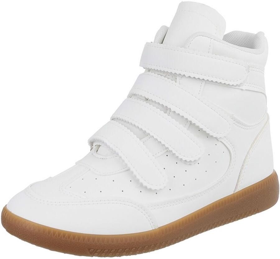 Italy Design Hoge sneaker met klittenband kinderen dagelijks gebruik