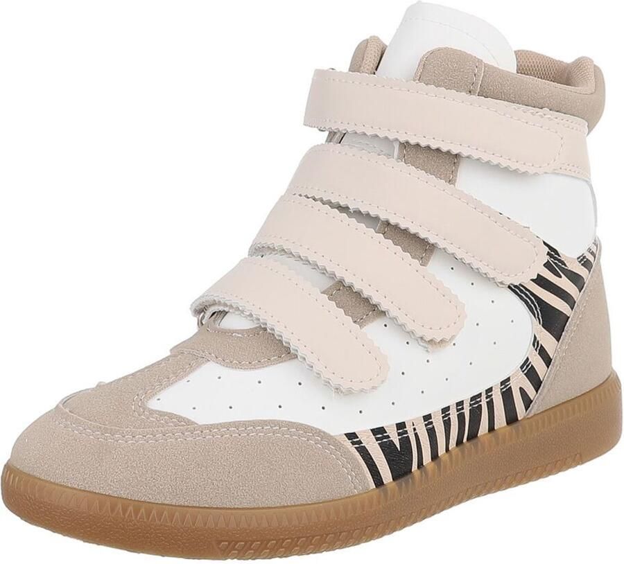 Italy Design Hoge sneaker met klittenband kinderen