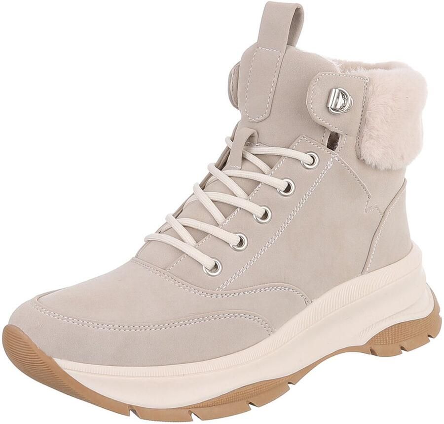 Italy Design Hoge veterboot warme voering dames