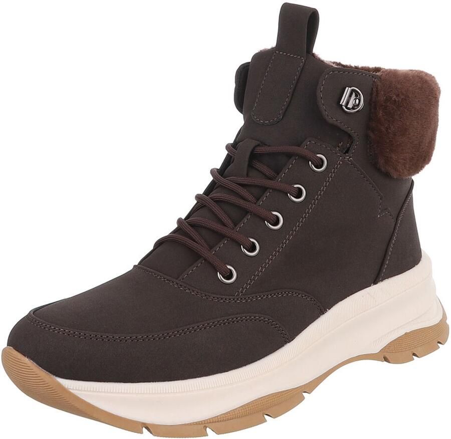 Italy Design Hoge veterboot warme voering dames