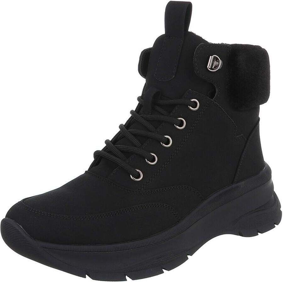 Italy Design Hoge veterboot warme voering dames