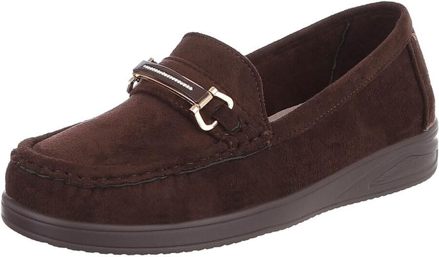 Italy Design Instappers Loafer-look Dames