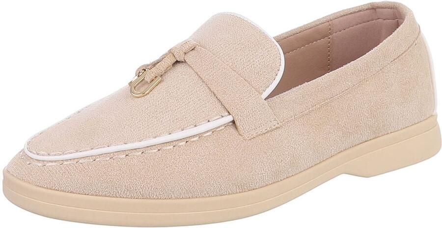 Italy Design Instappers Loaferlook Dames