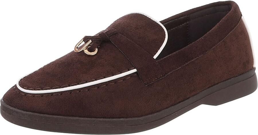 Italy Design Instappers Loaferlook Dames