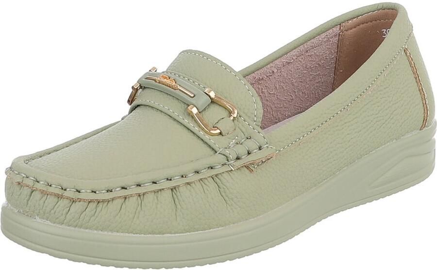 Italy Design Instappers met detail dames casual gebruik