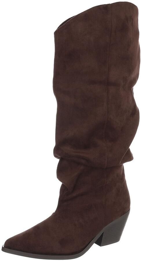 Italy Design Laarzen Hoge Schacht en Hak Dames