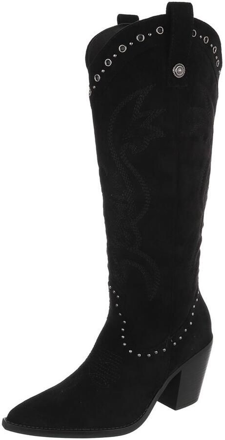 Italy Design Laarzen Western stijl en blokhak Dames