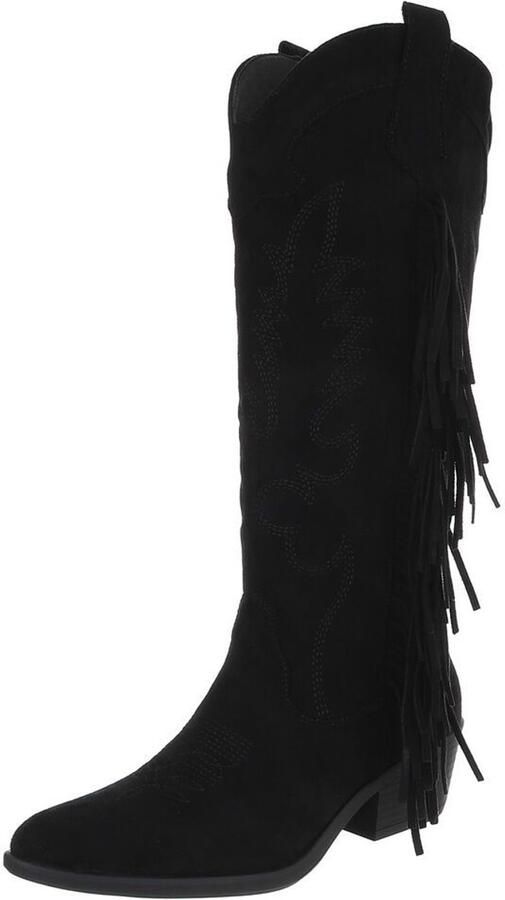 Italy Design Laarzen western stijl met franje dames