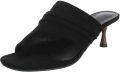 Italy Design Muil met hak instapmodel dames - Zwart