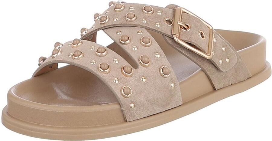 Italy Design Sandaal Gesp en studs Dames casual