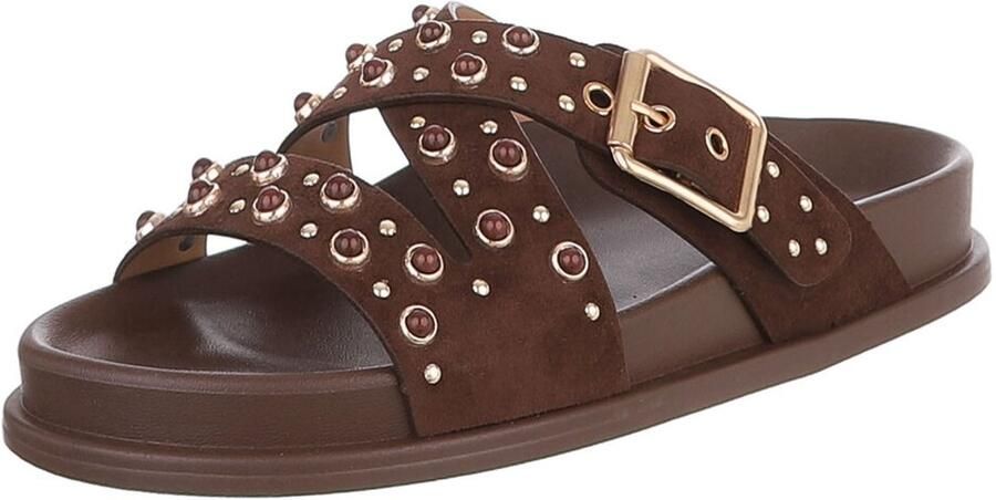 Italy Design Sandaal Gesp en studs Dames casual