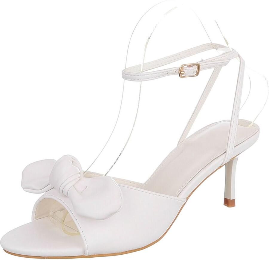 Italy Design Sandaal met hak en strik dames casual